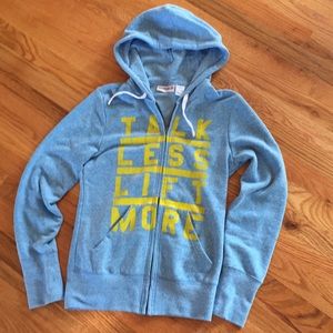 Reebok CrossFit zippered hoodie jacket size xs